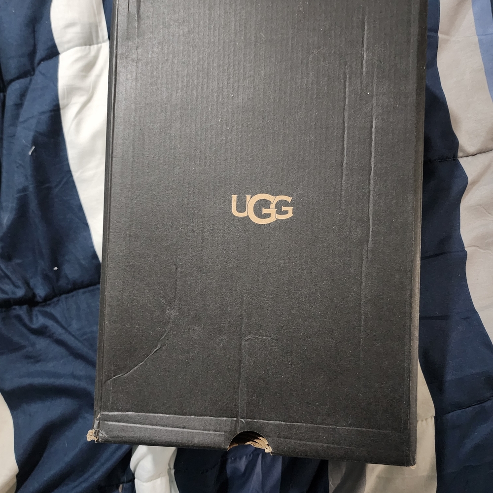 UGG Red Fluffy Sandals, Never Worn